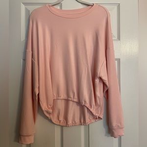 Pink fabletics pullover